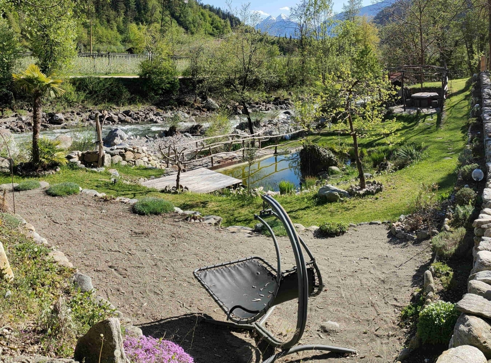 Unser Naturbereich - Minicamping Saltaus / Meran - Radstation Radl Stadl